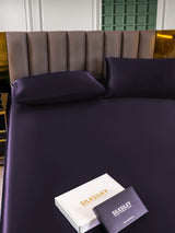 [Deep Purple] SilkSilky  22Momme Bedding Set 005