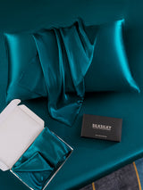 [Teal] SilkSilky  22Momme Pure Silk Pillowcase 005