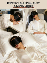 [Black] SilkSilky  Eye Mask 007