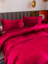 [Wine] SilkSilky  19Momme Bedding Set 003