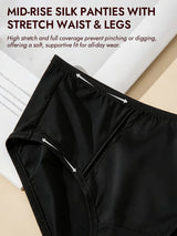 [Black] SilkSilky  Panty 005