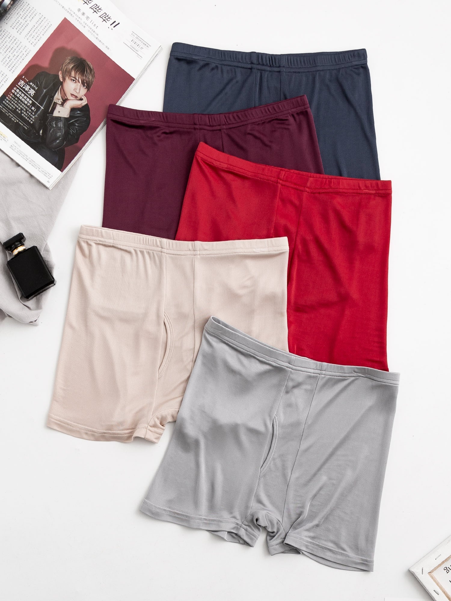 [Multi] SilkSilky  Pure Silk Mens Underwear 003
