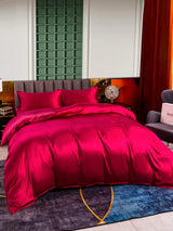 [Wine] SilkSilky  25Momme Bedding Set 007