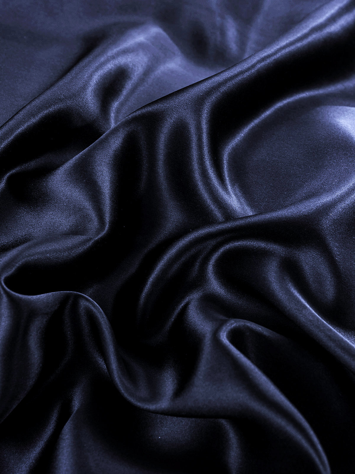 SilkSilky US 25Momme Pure Silk Duvet Cover DarkBlue 005