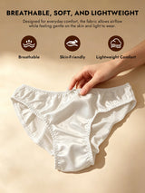 [White] SilkSilky  Panty 003