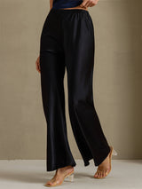 [Black] SilkSilky  Women's Pants 005