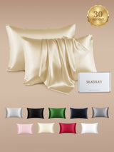 [Ivory] SilkSilky  30Momme Pillowcase 001