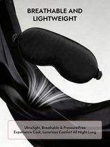 [Black] SilkSilky  Eye Mask 005