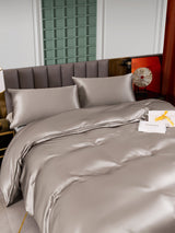 [Gray] SilkSilky  25Momme Bedding Set 004
