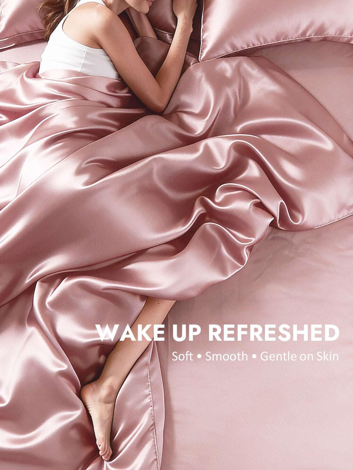 [Peach Skin] SilkSilky  19Momme Silk Bedding Set 004