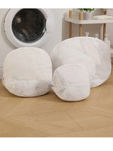 [White] SilkSilky  Laundry Wash Bags 005