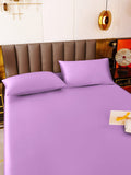 SilkSilky US 19Momme Pure Silk Bedding Set Lavender 003