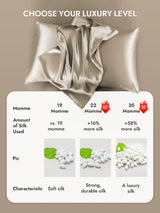 [Khaki] SilkSilky Pillowcase 007