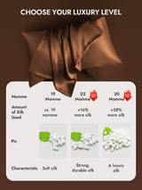 [Coffee] SilkSilky Pillowcase 007