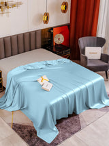 [Light Blue] SilkSilky  19Momme Sheet 001