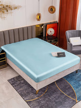 [Light Blue] SilkSilky  19Momme Sheet 001