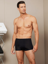 [Black] SilkSilky  100% Silk Jersey Men's Underwear 003