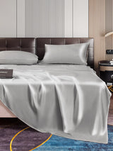 [Silver] SilkSilky  22Momme Pure Silk Bedding Set 006,