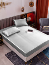 [Silver] SilkSilky  19Momme Bedding Set 001