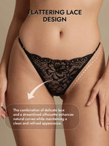 [Black] SilkSilky  Pure Silk Panty 008