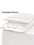 SilkSilky US 22Momme Pure Silk Pillowcase Set White 004