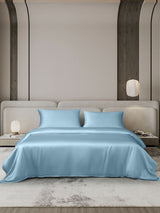 [Light Blue] SilkSilky  19Momme Bedding Set 002