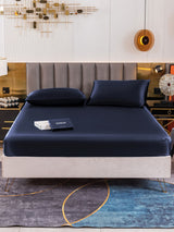 [Dark Blue] SilkSilky  19Momme Bedding Set 002