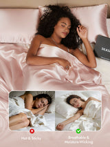 [Pink] SilkSilky  25Momme Duvet Covers 005