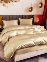 [Beige] SilkSilky  19Momme Bedding Set 003