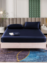 [Dark Blue] SilkSilky  25Momme Bedding Set 002