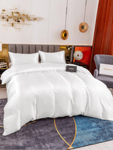 [White] SilkSilky  19Momme Bedding Set 003