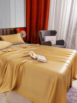 [Champagne] SilkSilky  22Momme Bedding Set 005