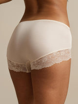 [Beige] SilkSilky  100% Silk Jersey Panty 002