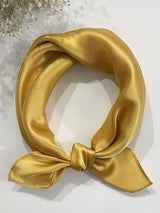 [Yellow] SilkSilky  Scarf 001
