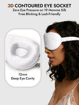 [Light Gray] SilkSilky  Eye Mask 004