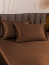 [Coffee] SilkSilky  19Momme Pure Silk Pillowcase 001