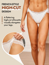 [White] SilkSilky  100% Silk Jersey Panty 006