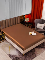 [Coffee] SilkSilky  22Momme Sheet 002