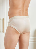 SilkSilky US Silk Knitted Mens Underwear Beige 002