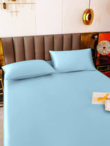 [Light Blue] SilkSilky  19Momme Bedding Set 005
