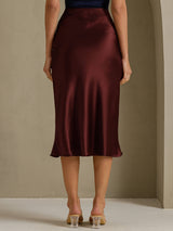[Coffee] SilkSilky  Skirt 002
