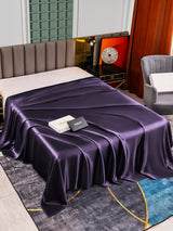 [Deep Purple] SilkSilky  25Momme Sheet 001