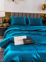 [Teal] SilkSilky  19Momme Bedding Set 005