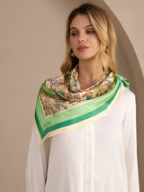 [Sand Crocodile] SilkSilky Scarf 003