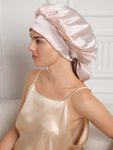 [Pale Mauve] SilkSilky  Sleep Cap 008