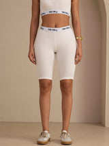 [White] SilkSilky Womens Shorts 001