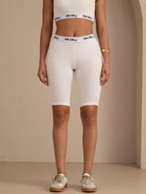 [White] SilkSilky Womens Shorts 001