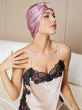 SilkSilky  Pure Silk Sleep Cap PaleMauve 004