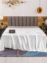 [White] SilkSilky  19Momme Sheet 002
