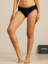 [Black] SilkSilky  Panty 005